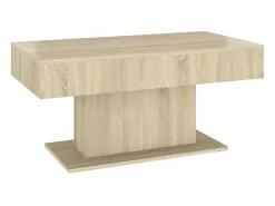 Mesa de centro madera contrachapada roble Sonoma 96x50x45 cm