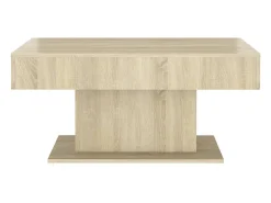 Mesa de centro madera contrachapada roble Sonoma 96x50x45 cm