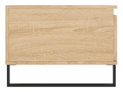 Mesa de centro madera contrachapada roble Sonoma 90x50x36,5 cm