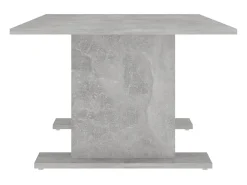 Mesa de centro madera contrachapada gris hormigón 103,5x60x40cm