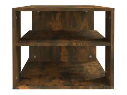 Mesa de centro madera contrachapada roble ahumado 100x50x40 cm