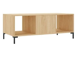 Mesa de centro madera contrachapada roble Sonoma 102x50x40 cm
