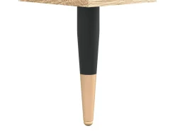 Mesa de centro madera de ingeniería roble Sonoma 60x50x40 cm