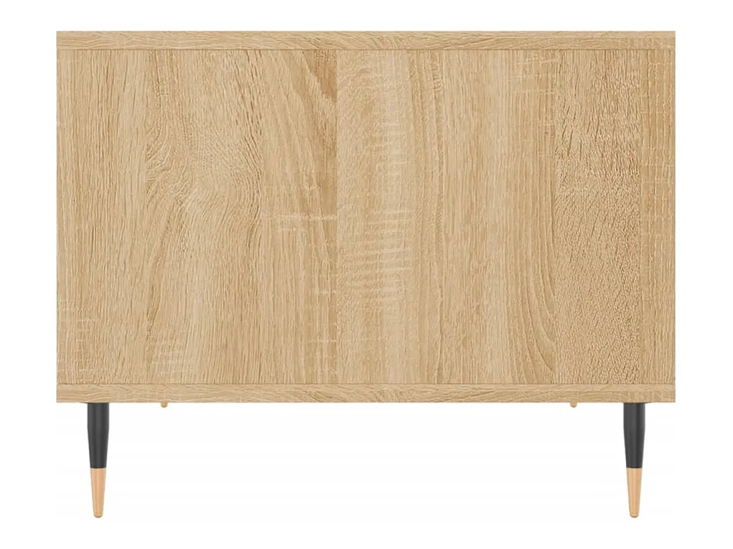 Mesa de centro madera de ingeniería roble Sonoma 60x50x40 cm
