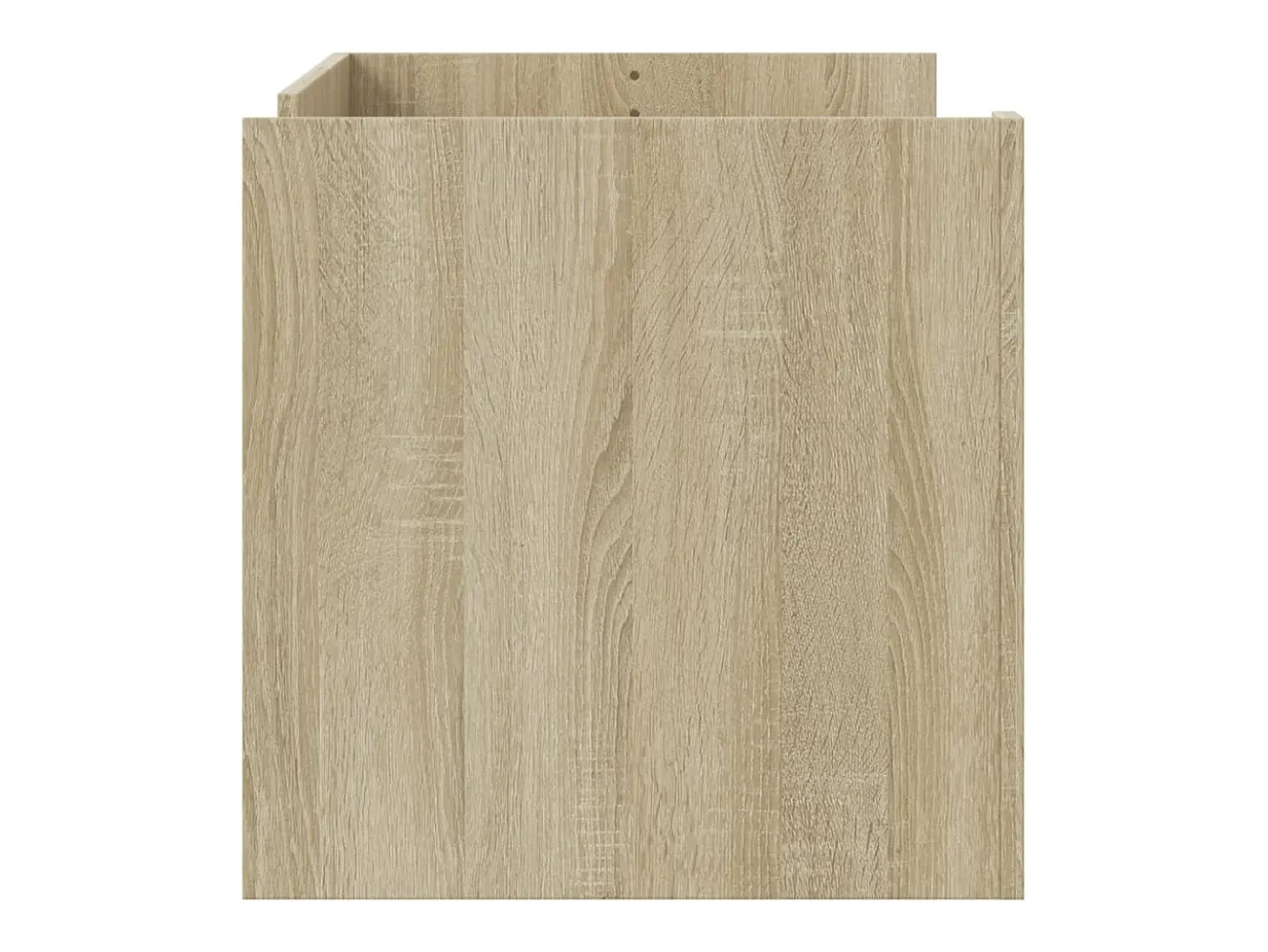 Mesa de centro madera de ingeniería roble Sonoma 100x50x50 cm
