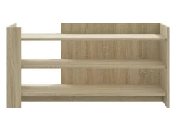 Mesa de centro madera de ingeniería roble Sonoma 100x50x50 cm