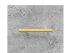 Mesa de centro madera de ingeniería gris hormigón 50x50x40 cm