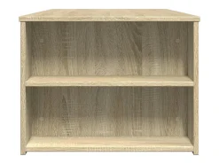 Mesa de centro madera de ingeniería roble Sonoma 102x55x42 cm