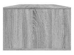 Mesa de centro madera de ingeniería gris Sonoma 102x55x35 cm