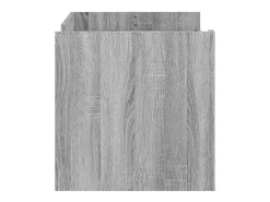 Mesa de centro madera de ingeniería gris Sonoma 100x50x50 cm