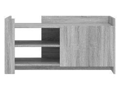Mesa de centro madera de ingeniería gris Sonoma 100x50x50 cm