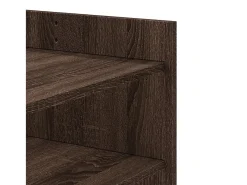 Mesa de centro madera de ingeniería marrón roble 100x50x50 cm