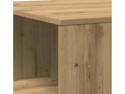 Mesa de centro madera de ingeniería roble artisan 90x67x33 cm