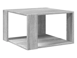 Mesa de centro madera de ingeniería gris Sonoma 51,5x51,5x30 cm
