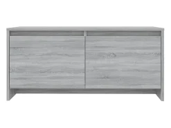 Mesa de centro madera de ingeniería gris Sonoma 90x50x41,5 cm