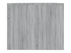 Mesa de centro madera de ingeniería gris Sonoma 90x50x41,5 cm