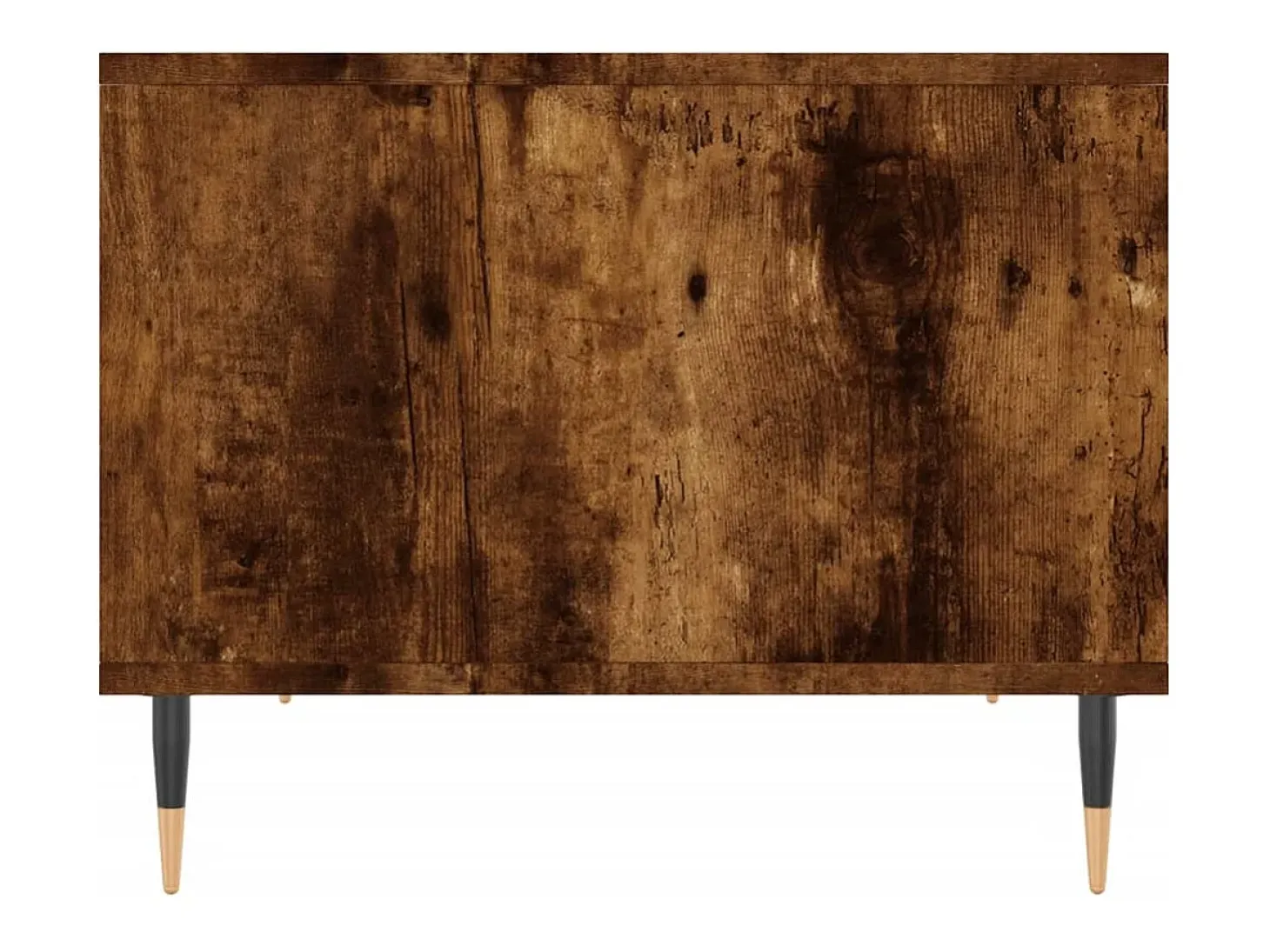 Mesa de centro madera de ingeniería roble ahumado 60x50x40 cm