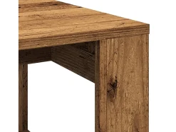 Mesa de centro madera de ingeniería envejecida 102x50x35 cm