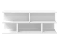 Mesa de centro madera de ingeniería blanco 70x70x29 cm