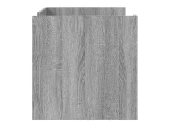 Mesa de centro madera de ingeniería gris Sonoma 100x50x50 cm
