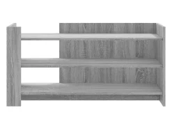 Mesa de centro madera de ingeniería gris Sonoma 100x50x50 cm