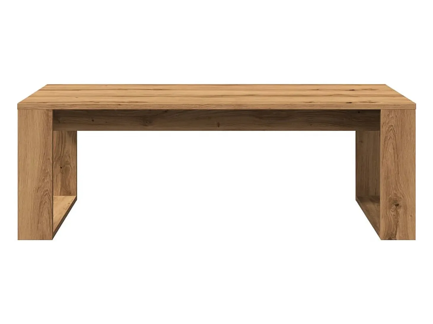 Mesa de centro madera de ingeniería roble artisan 102x50x35 cm