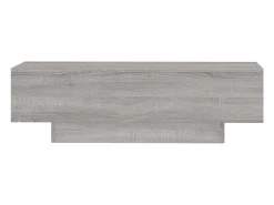 Mesa de centro madera de ingeniería gris Sonoma 100x49,5x31 cm