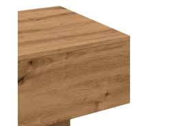 Mesa de centro madera ingeniería roble artisan 100x49,5x31 cm