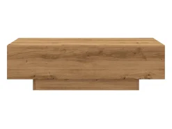 Mesa de centro madera ingeniería roble artisan 100x49,5x31 cm