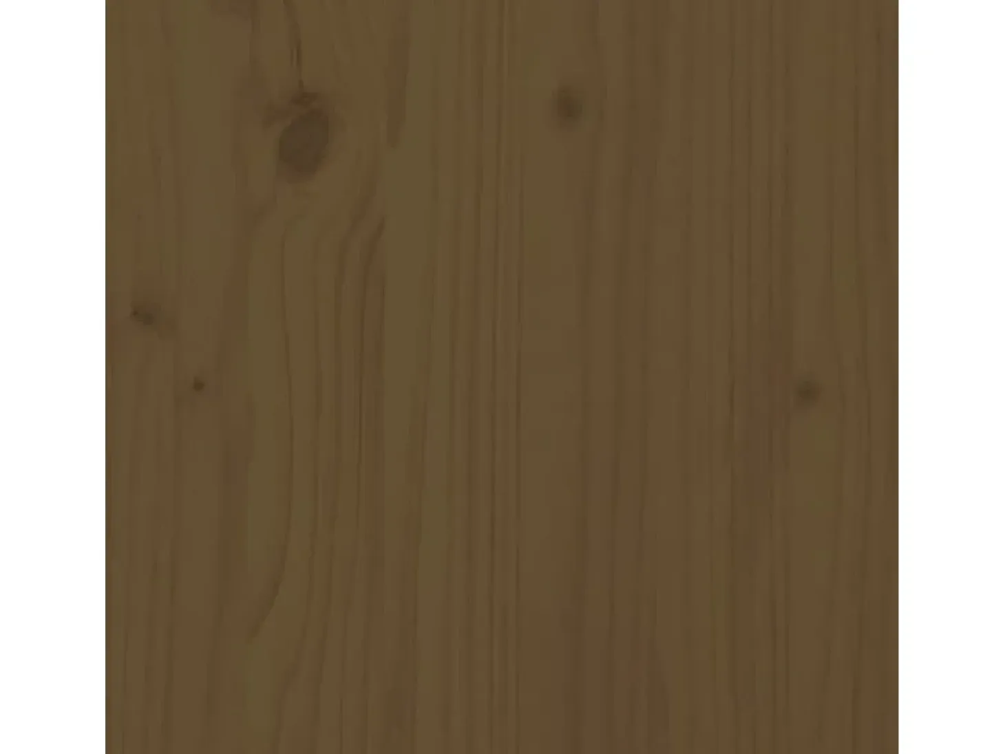 Mesa de centro madera maciza de pino marrón miel 110x55x45 cm