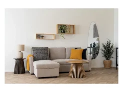 Mesa de Centro Osaka 2, Marrón, 70x70x45 cm, Kendra Home