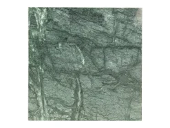 Mesa de centro piedra real textura de mármol verde 40x40x35 cm