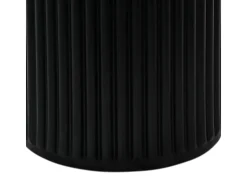 Mesa de centro redonda Easy - MDF y mármol - Negro