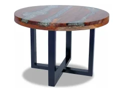 Mesa de centro resina de teca 60 cm