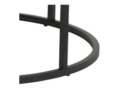 Mesa de centro Spiro Ø50 cm, juego de 2, roble.
