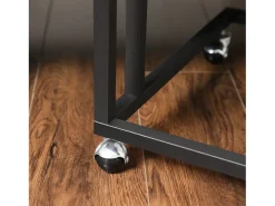 Mesa de centro Valora con ruedas – Diseño compacto de roble Sonoma