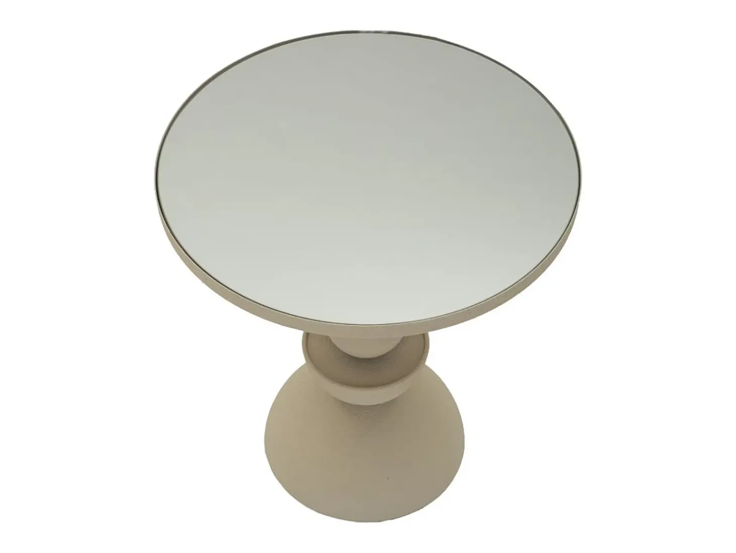 Mesa de Centro VKH799, Beige, 40,5x40,5x42 cm, Kendra Home