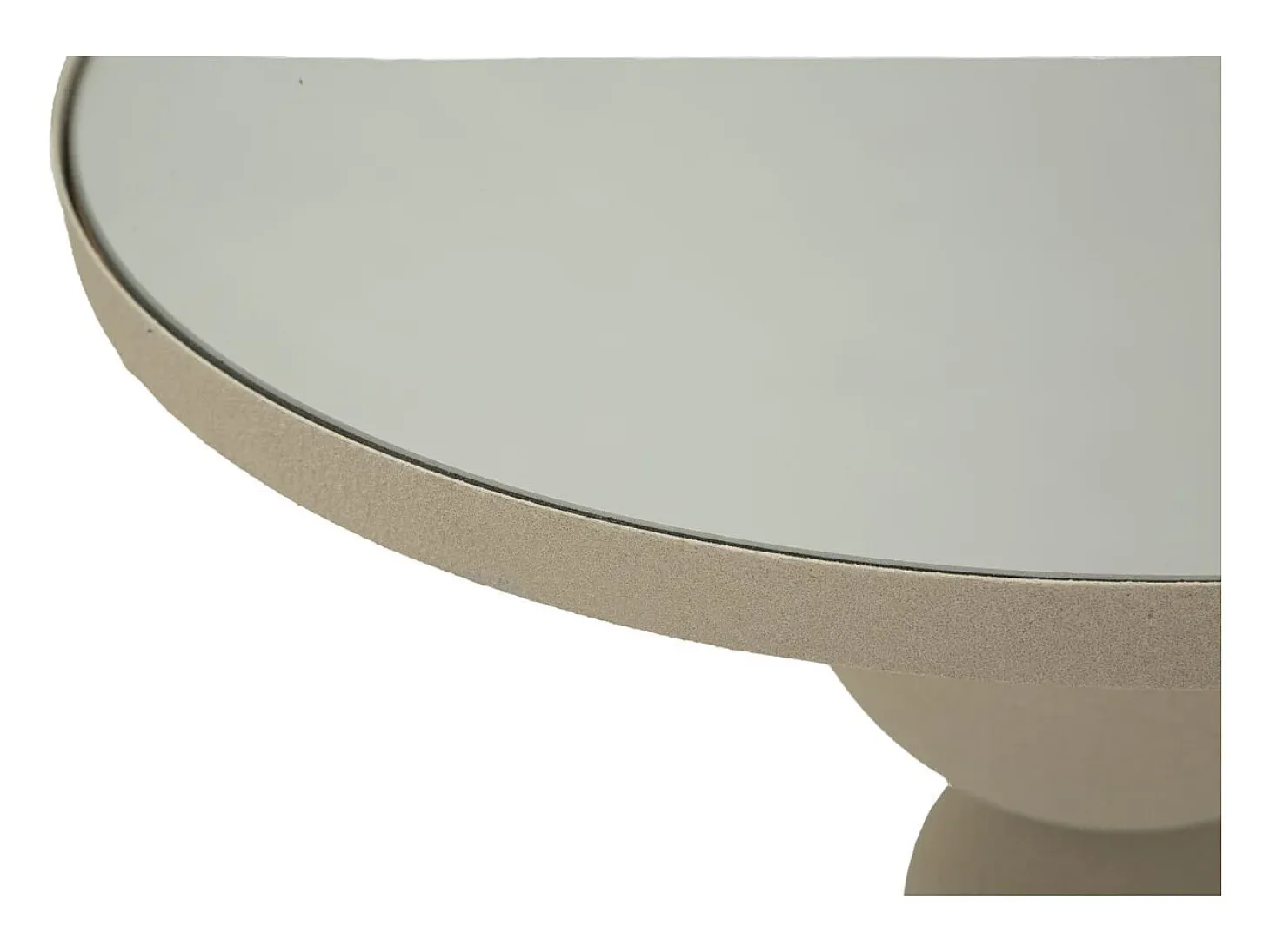 Mesa de Centro VKH799, Beige, 40,5x40,5x42 cm, Kendra Home