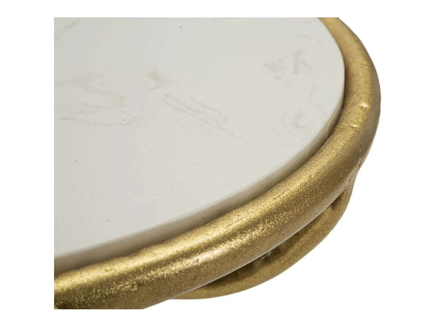 Mesa de Centro VKH801, Oro, 38x38x60 cm, Kendra Home