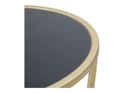Mesa de Centro VKH601, Oro, 35x35x75 cm, Kendra Home
