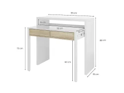 Mesa de escritorio extensible Tyrion