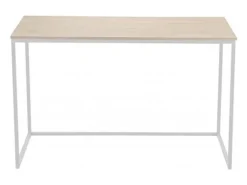Mesa estudio Mia roble Nordish/blanco 120x60 cm Adec