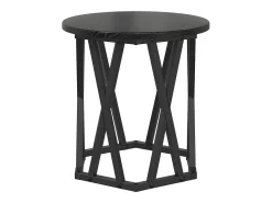 Mesa lateral 2 piezas Roble negro 50 x 50 x 40 cm