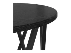 Mesa lateral 2 piezas Roble negro 50 x 50 x 40 cm