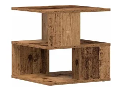 Mesa lateral Madera vieja 40 x 40 x 40 cm Madera contrachapada