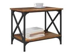Mesa lateral Madera vieja
