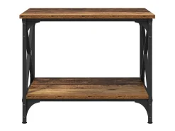 Mesa lateral Madera vieja