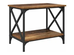 Mesa lateral Madera vieja