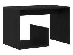 Mesa lateral Roble negro 59 x 36 x 38 cm Madera contrachapada
