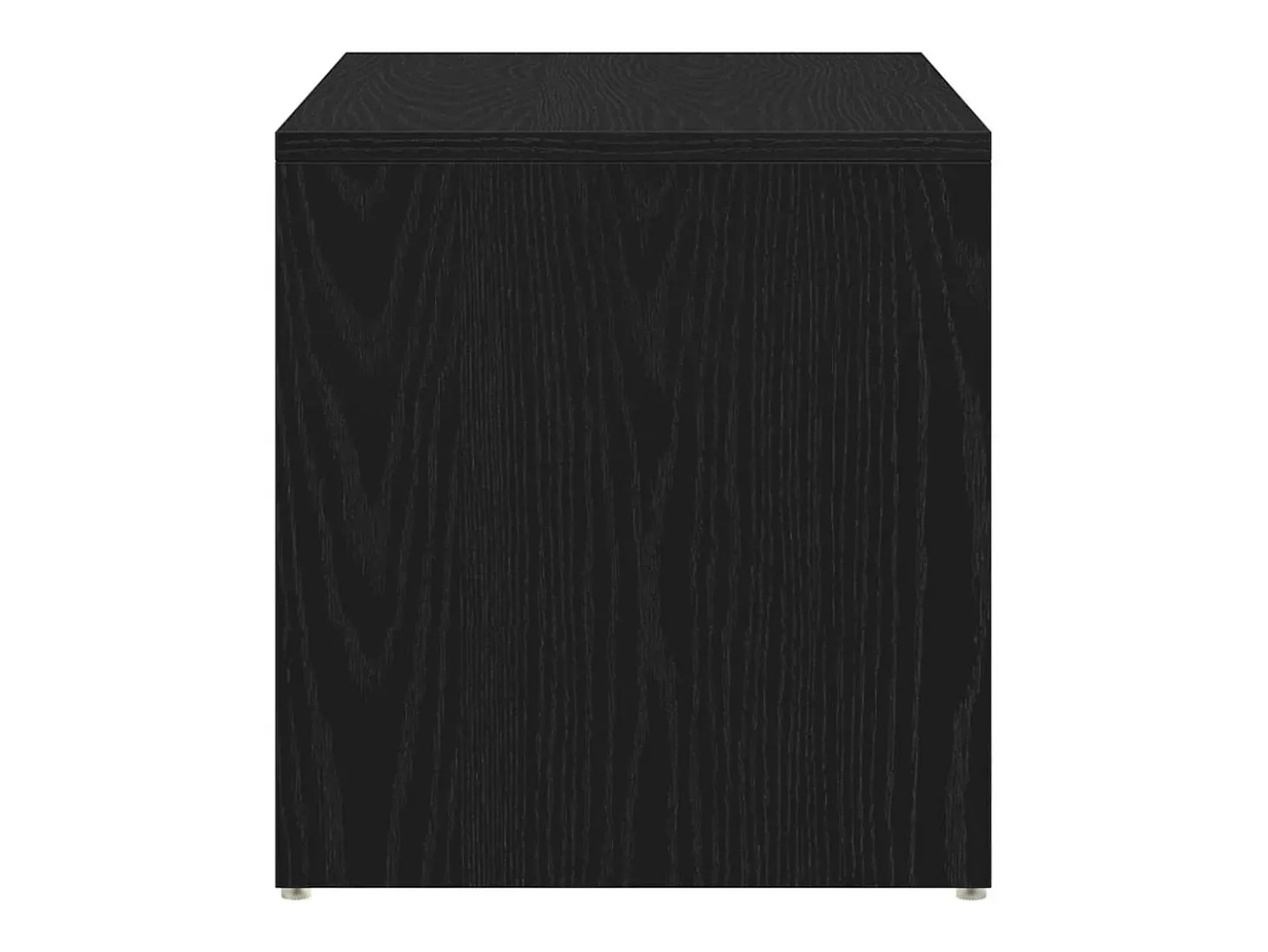 Mesa lateral Roble negro 59 x 36 x 38 cm Madera contrachapada
